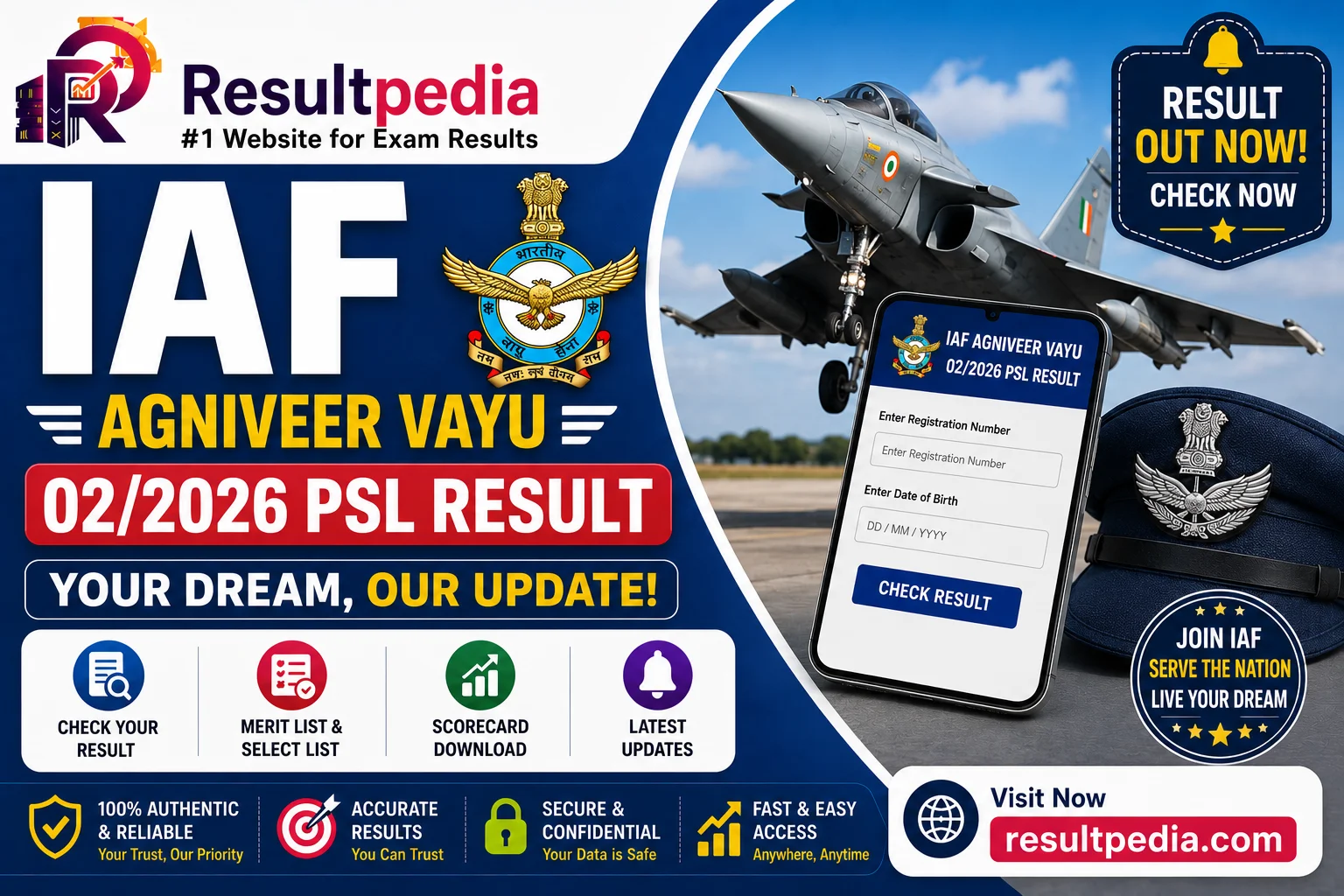 IAF Agniveer Vayu 02/2026 PSL: Provisional Select List, Training